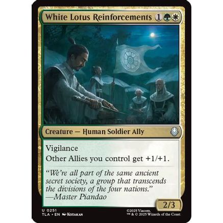 White Lotus Reinforcements (TLA-251) - Avatar: The Last Airbender Foil