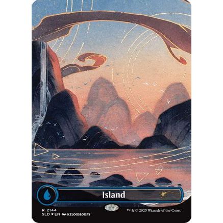 Island (2144) (SLD-2144) - Secret Lair Drop Series Foil