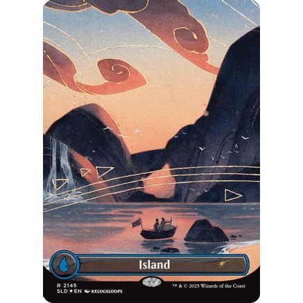 Island (2145) (SLD-2145) - Secret Lair Drop Series Foil