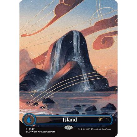 Island (2147) (SLD-2147) - Secret Lair Drop Series Foil