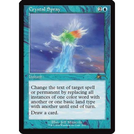 Crystal Spray (Retro Frame) (SLD-2152) - Secret Lair Drop Series