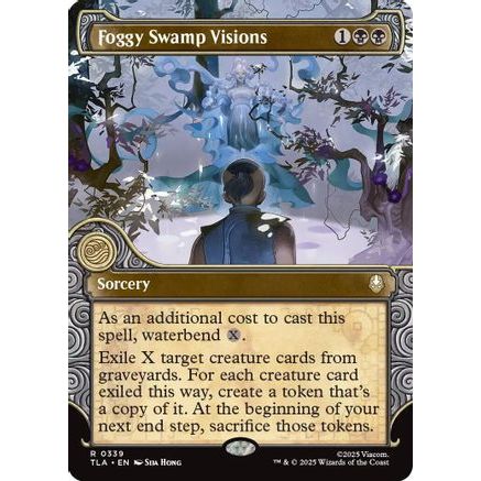 Foggy Swamp Visions (Showcase) (TLA-339) - Avatar: The Last Airbender Foil