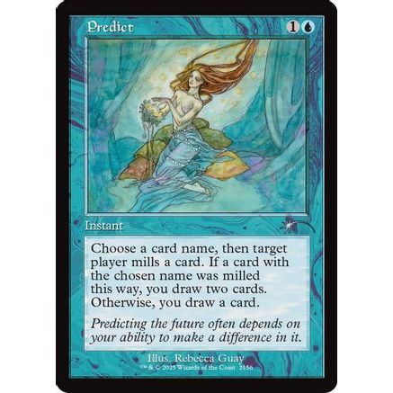 Predict (Retro Frame) (SLD-2156) - Secret Lair Drop Series