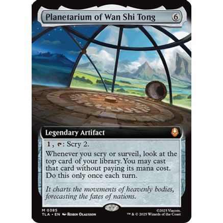 Planetarium of Wan Shi Tong (Extended Art) (TLA-385) - Avatar: The Last Airbender Foil