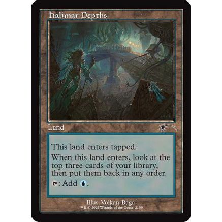 Halimar Depths (Retro Frame) (SLD-2159) - Secret Lair Drop Series