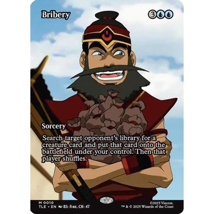 Bribery (Borderless) (TLE-010) - Avatar: The Last Airbender: Eternal-Legal
