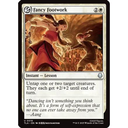 Fancy Footwork (TLA-019) - Avatar: The Last Airbender Foil