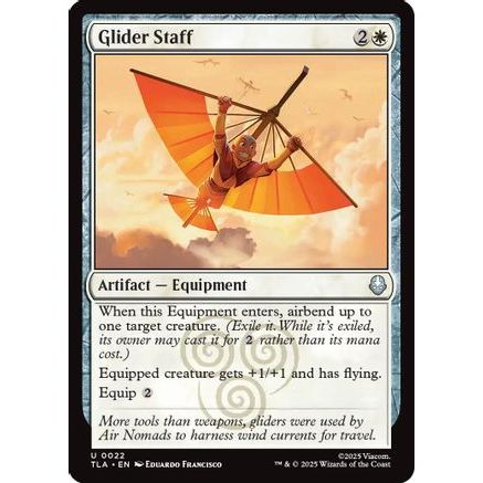 Glider Staff (TLA-022) - Avatar: The Last Airbender Foil