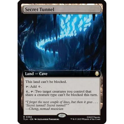 Secret Tunnel (Extended Art) (TLA-392) - Avatar: The Last Airbender Foil