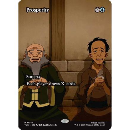 Prosperity (Borderless) (TLE-017) - Avatar: The Last Airbender: Eternal-Legal Foil