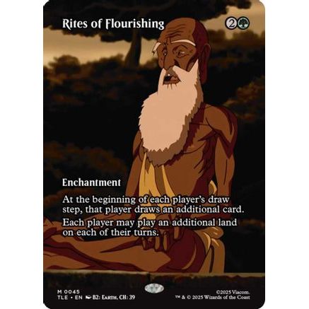 Rites of Flourishing (Borderless) (TLE-045) - Avatar: The Last Airbender: Eternal-Legal