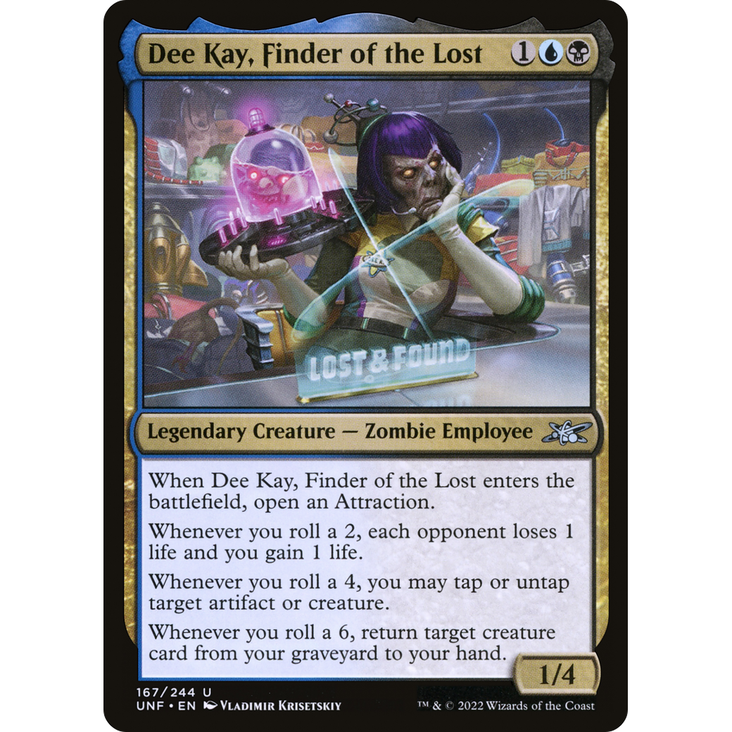 Dee Kay, Finder of the Lost (UNF-167) - Unfinity