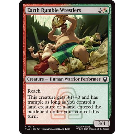 Earth Rumble Wrestlers (TLA-218) - Avatar: The Last Airbender