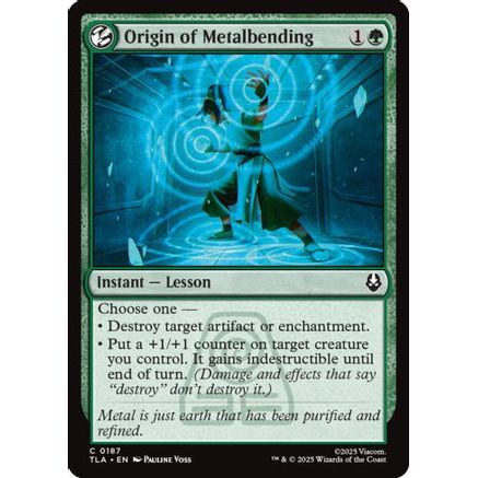 Origin of Metalbending (TLA-187) - Avatar: The Last Airbender Foil