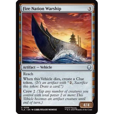 Fire Nation Warship (TLA-256) - Avatar: The Last Airbender