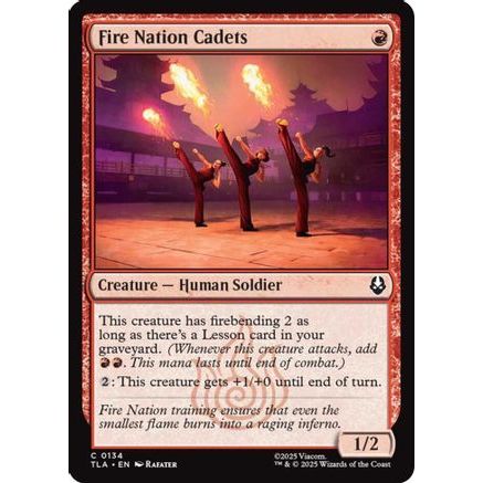 Fire Nation Cadets (TLA-134) - Avatar: The Last Airbender Foil