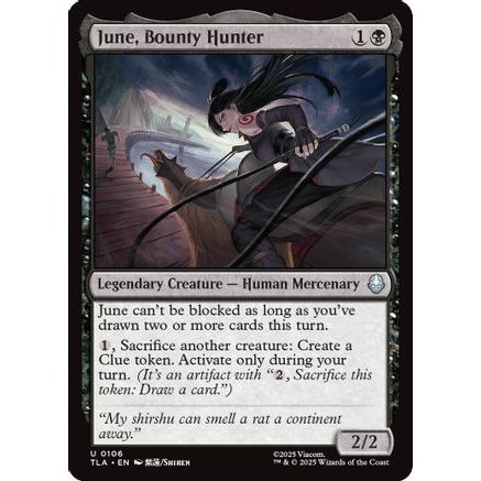 June, Bounty Hunter (TLA-106) - Avatar: The Last Airbender Foil