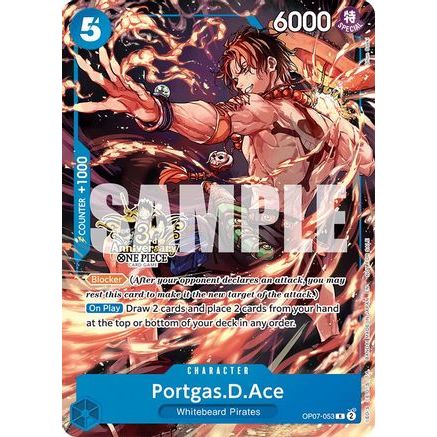 Portgas.D.Ace - OP07-053 (3rd Anniversary Tournament 3 Brothers Pack) (OP07-053) - Carrying On His Will: 3rd Anniversary Tournament Cards