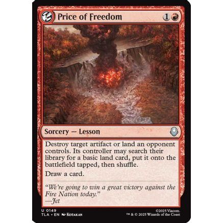 Price of Freedom (TLA-149) - Avatar: The Last Airbender
