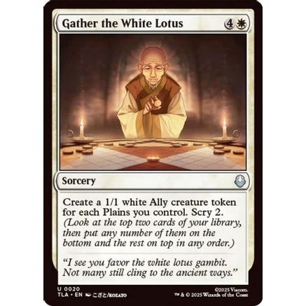 Gather the White Lotus (TLA-020) - Avatar: The Last Airbender
