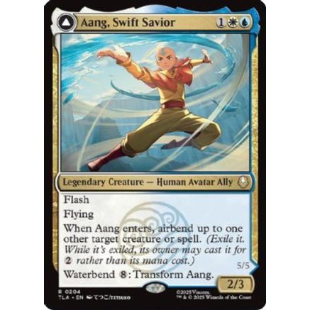 Aang, Swift Savior (TLA-204) - Avatar: The Last Airbender Foil