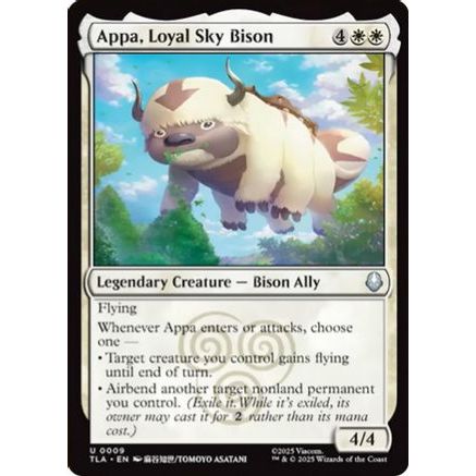 Appa, Loyal Sky Bison (TLA-009) - Avatar: The Last Airbender