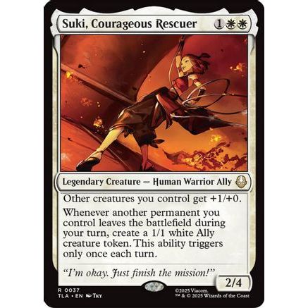 Suki, Courageous Rescuer (TLA-037) - Avatar: The Last Airbender