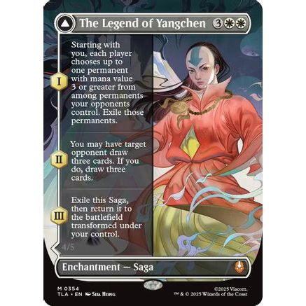 The Legend of Yangchen (Borderless) (TLA-354) - Avatar: The Last Airbender