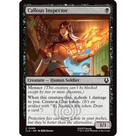 Callous Inspector (TLA-089) - Avatar: The Last Airbender