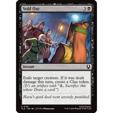 Sold Out (TLA-119) - Avatar: The Last Airbender Foil