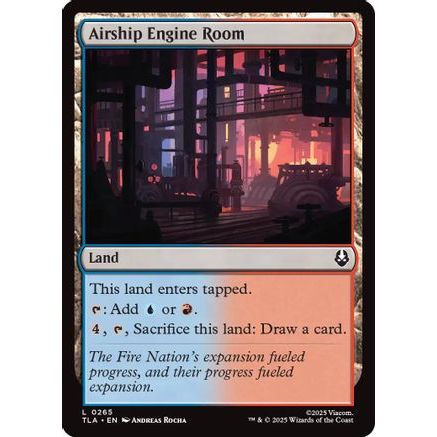 Airship Engine Room (TLA-265) - Avatar: The Last Airbender Foil