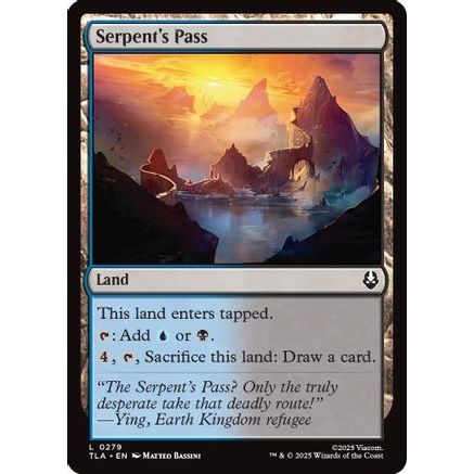 Serpent's Pass (TLA-279) - Avatar: The Last Airbender Foil