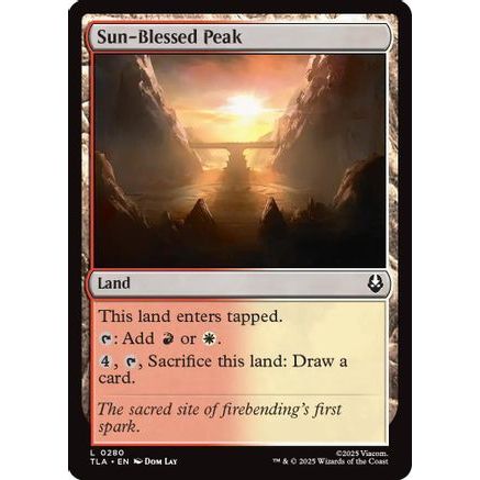 Sun-Blessed Peak (TLA-280) - Avatar: The Last Airbender Foil