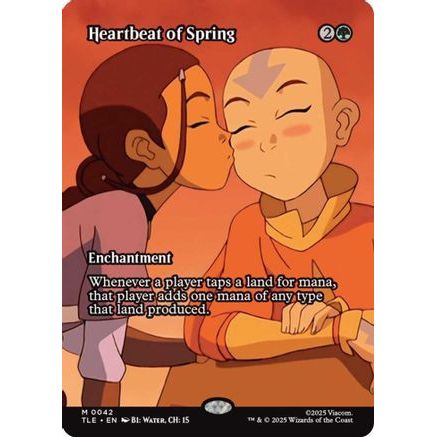 Heartbeat of Spring (Borderless) (TLE-042) - Avatar: The Last Airbender: Eternal-Legal