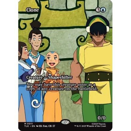 Clone (Borderless) (TLE-011) - Avatar: The Last Airbender: Eternal-Legal