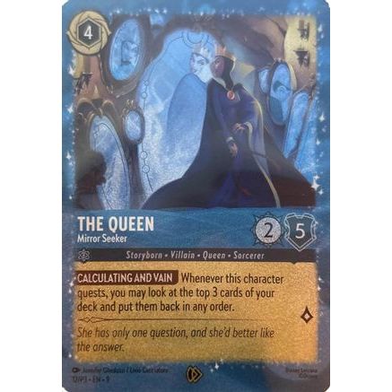 The Queen - Mirror Seeker (12) - Disney Lorcana Promo Cards Holofoil