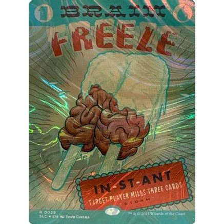 Brain Freeze (Halo Foil) (SLC-029) - Secret Lair Countdown Kit Foil