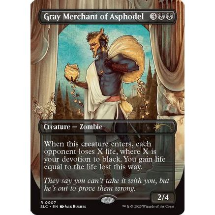 Gray Merchant of Asphodel (SLC-007) - Secret Lair Countdown Kit Foil