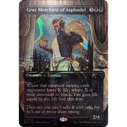 Gray Merchant of Asphodel (Halo Foil) (SLC-034) - Secret Lair Countdown Kit Foil