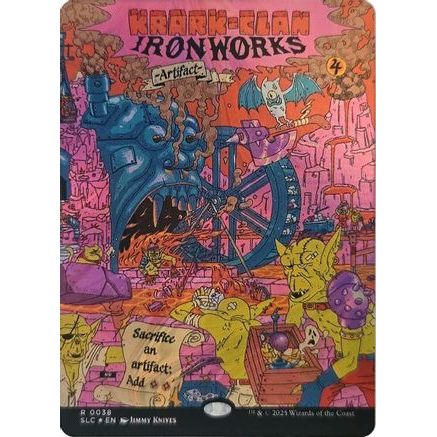 Krark-Clan Ironworks (Halo Foil) (SLC-038) - Secret Lair Countdown Kit Foil