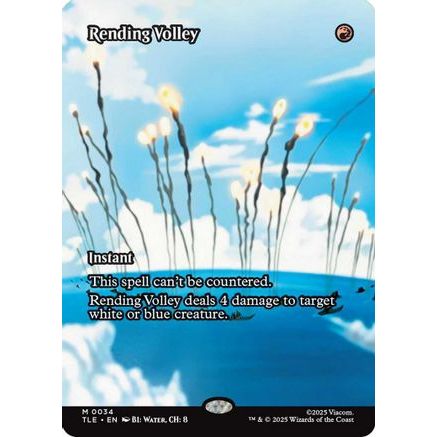 Rending Volley (Borderless) (TLE-034) - Avatar: The Last Airbender: Eternal-Legal