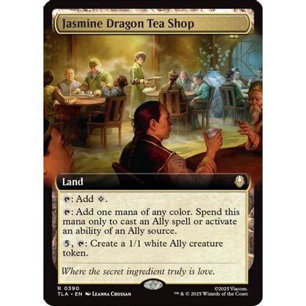 Jasmine Dragon Tea Shop (Extended Art) (TLA-390) - Avatar: The Last Airbender Foil