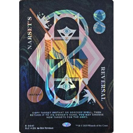 Narset's Reversal (Halo Foil) (SLC-041) - Secret Lair Countdown Kit Foil