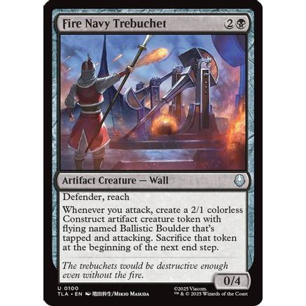 Fire Navy Trebuchet (TLA-100) - Avatar: The Last Airbender