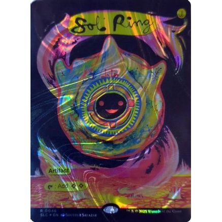 Sol Ring (Halo Foil) (SLC-046) - Secret Lair Countdown Kit Foil