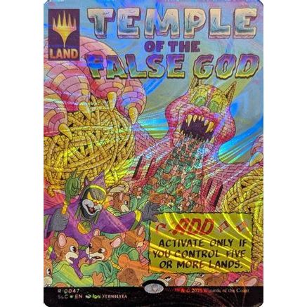 Temple of the False God (Halo Foil) (SLC-047) - Secret Lair Countdown Kit Foil