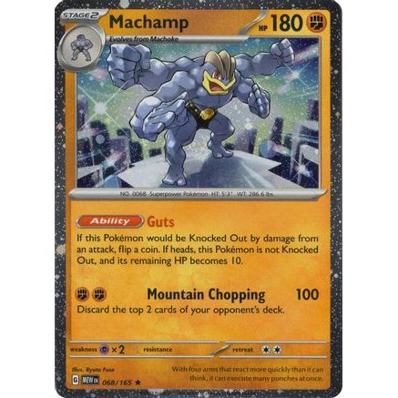 Machamp 068/165 (Cosmos Holo) 68 - Miscellaneous Cards & Products Holofoil