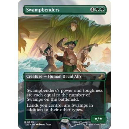 Swampbenders (Borderless) (TLE-065) - Avatar: The Last Airbender: Eternal-Legal