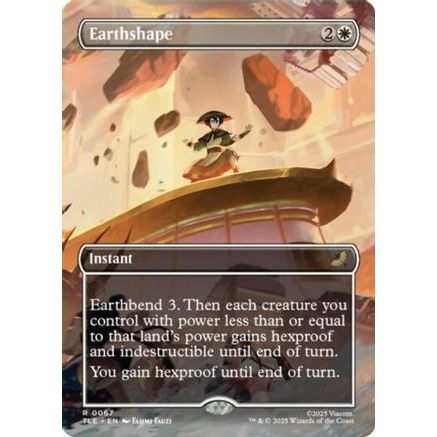 Earthshape (Borderless) (TLE-067) - Avatar: The Last Airbender: Eternal-Legal