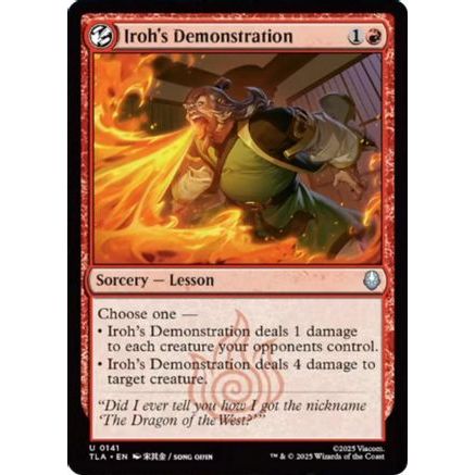 Iroh's Demonstration (TLA-141) - Avatar: The Last Airbender